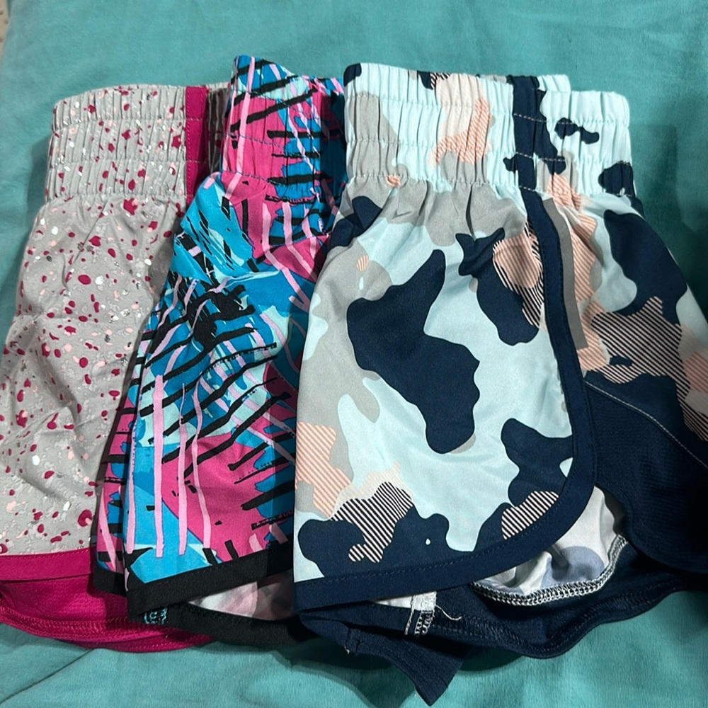 Kids athletic shorts